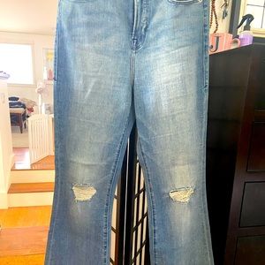 Good American flare jeans